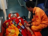Cứu thuyền viên người nước ngoài bị nhồi máu cơ tim trên biển