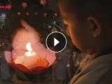 Lung linh hoa đăng mừng lễ Vía Quán Thế Âm Bồ Tát tại Chùa Hội An - Đồng Nai