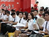 Vietjet tổ chức hai đợt tuyển tiếp viên lớn tại Hà Nội và TPHCM trong tháng 6