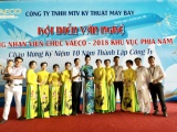 Trịnh Kim Chi diện áo dài, búi tóc thanh lịch trong sự kiện đặc biệt ngành hàng không