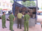 Đắk Lắk: Phát hiện 31 hộp gỗ lậu giấu trong thùng xe tải