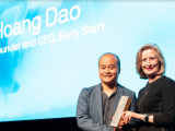 Trao thưởng cho doanh nhân công nghệ người Việt Đào Xuân Hoàng - Nhà sáng lập ứng dụng Monkey Junior