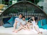 Ngây ngất hình ảnh gia đình Đăng Khôi - Thủy Anh trong chuyến du lịch lãng mạn ở Nam Hội An