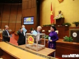 Quốc hội tiến hành lấy phiếu tín nhiệm đối với các Bộ trưởng
