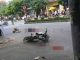 Thái Bình: Xe máy va chạm với xe tải, một nạn nhân tử vong thương tâm