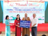 Bình Phước: Thượng tọa Thích Đồng Tấn trao tặng phòng làm việc mới cho giáo viên trường TH Kim Đồng
