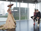 H’hen Niê thử nghiệm catwalk với các dáng váy dạ hội và trang phục dân tộc