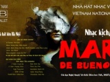 Nhạc kịch Maria de Buenos Aires được trình diễn vào ngày 15/11 tới