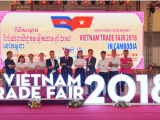 KimmyGroup tham dự hội chợ thương mại Việt Nam - Campuchia 2018