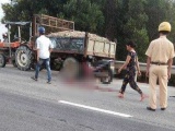 Thừa Thiên - Huế: Xe máy va chạm xe công nông, 4 người thương vong