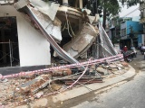TP.HCM: Sập công trình xây dựng, 2 công nhân bị thương nặng