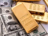 Đồng USD giảm, giá vàng thế giới đi lên