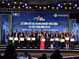 Hòa Bình nhận giải thưởng Doanh nghiệp bền vững 2018
