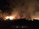 Thanh Hoá: Cháy xưởng sản xuất tăm hương thiệt hại nhiều tỷ đồng