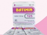 Thu hồi bột uống Batimin 125 vì kém chất lượng