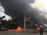 Đồng Nai: Cháy lớn gây thiệt hại nặng nhiều nhà xưởng