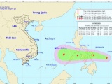 Xuất hiện áp thấp nhiệt đới mới gần biển Đông, có thể mạnh thành bão