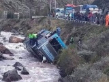 Peru: Xe buýt rơi xuống sông, 40 người thương vong