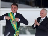 Tân Tổng thống Brazil nhậm chức, tuyên chiến với nạn tham nhũng