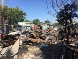 Cháy lớn thiêu rụi 1 nhà dân, 7 phòng trọ vùng ven TP Hồ Chí Minh