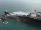 Có thể mất vài tuần để dập đám cháy trên tàu chở dầu Việt Nam
