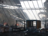 Bình Dương: Cháy lớn thiêu rụi 2000 m2 nhà xưởng chứa mút xốp
