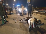 Thanh Hóa: Xe ô tô đối đầu 2 xe máy, 4 người nguy kịch