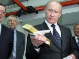 Nga vươn lên vị trí quốc gia có dự trữ vàng lớn thứ 5 thế giới