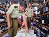 Đồng Nai: Thu giữ hàng trăm chai rượu không rõ nguồn gốc