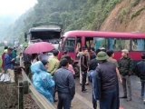 Tuyên Quang: Xe khách đấu đầu xe tải, 6 người bị thương nặng