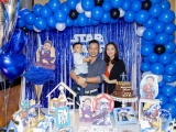 Jennifer Phạm làm sinh nhật cho con trai Bảo Nam trước khi lên đường sang Úc công tác