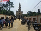Hà Tĩnh: Nhà thờ cháy lớn, nhiều tài sản bị thiêu rụi