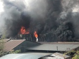 Đồng Nai: Cháy lớn tại làng nghề gỗ Tân Biên