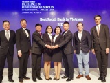 Lần thứ 5 BIDV được bình chọn là 'Ngân hàng bán lẻ tốt nhất Việt Nam'