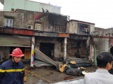Hải Phòng: Cháy lớn thiêu rụi 4 căn nhà