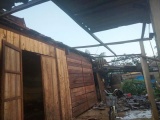 Hương Khê, Hà Tĩnh: Lốc xoáy khiến hàng chục ngôi nhà tốc mái