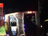 Lật xe giường nằm ở Đồng Nai: 2 người chết, 17 người bị thương