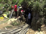 Lào Cai: Nỗ lực cứu nạn nhân mắc kẹt dưới hang đá với hi vọng sống mong manh