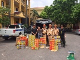 Bắc Giang: Bắt lái xe vận chuyển gần 300kg pháo lậu