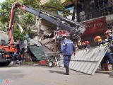 Hà Nội: Sập nhà ở phố Hàng Bông, chưa xác định số người thương vong