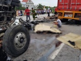 Hải Dương: 6 người bị xe tải lật đè tử vong trên quốc lộ 5
