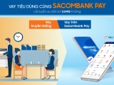 Chủ thẻ Sacombank được vay nhanh và trả góp với lãi suất hấp dẫn 