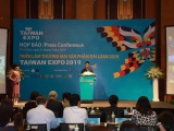 Hơn 200 gian hàng trưng bày tại Triển lãm Thương mại sản phẩm Đài Loan 2019 - Taiwan Expo 2019