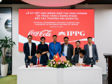 IPPG và Coca Cola Việt Nam ký kết thoải thuận hợp tác kinh doanh và trao chứng nhận đối tác thương mại danh dự cho chủ tịch IPPG