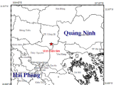 Động đất xảy ra ở Quảng Ninh, nhà dân rung lắc