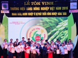 Tôn vinh 75 Thương hiệu vàng nông nghiệp Việt Nam 2019