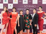 Thanh Hằng diện đầm cắt xẻ sâu trong sơ khảo phía Nam Hoa hậu Hoàn vũ Việt Nam 2019