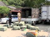 Lạng Sơn: Bắt giữ 2,3 tấn nầm lợn không rõ nguồn gốc