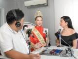 Phương Khánh xuất hiện xinh đẹp trên kênh truyền hình hàng đầu của Philippines