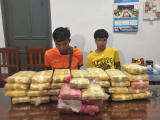 Bắt hai đối tượng người Lào vận chuyển hơn 200.000 viên ma túy tổng hợp